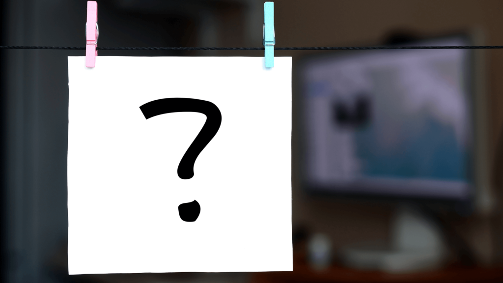 Kartka papieru ze znakiem zapytania